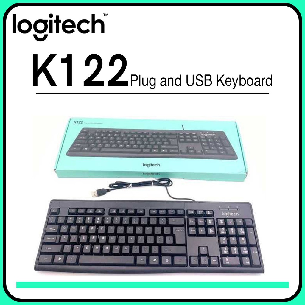 Logitech K122 Wired Keyboard